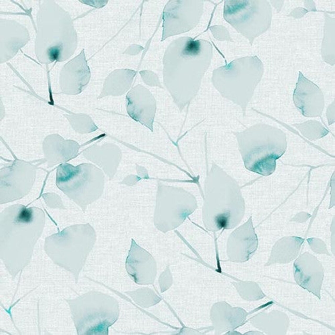 Fabric Blank Quilting Cloud Water Color Leaves Eden 108" Wide Back by the Quarter Yard 3502-62